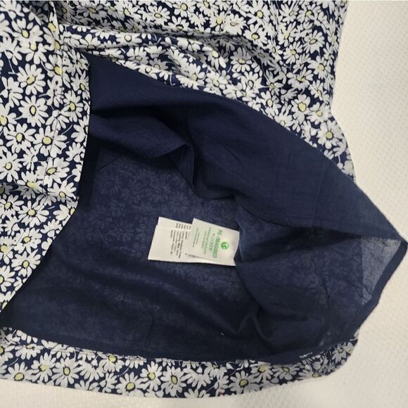 J Crew eyelet sleeveless floral shift dress side pockets lined - Picture 8 of 12